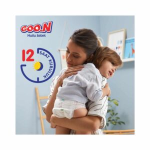 Goo.N Mutlu Bebek 3 Numara Bant Bebek Bezi Aylık Fırsat Paketi - 12 Saat Kuruluk - 100 Adet